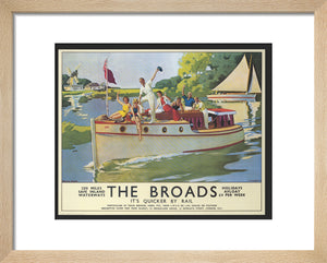 'The Broads', by Arthur Micheal, 1937.