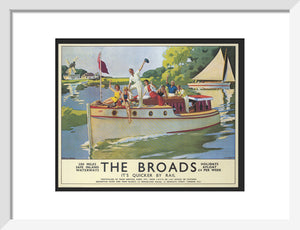 'The Broads', by Arthur Micheal, 1937.