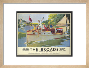 'The Broads', by Arthur Micheal, 1937.