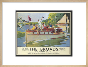 'The Broads', by Arthur Micheal, 1937.