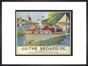 'The Broads', by Arthur Micheal, 1937.