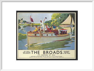 'The Broads', by Arthur Micheal, 1937.