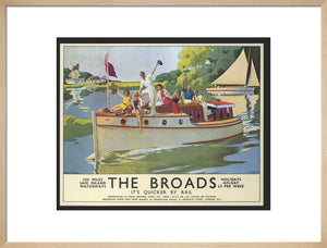 'The Broads', by Arthur Micheal, 1937.