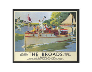 'The Broads', by Arthur Micheal, 1937.