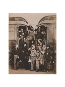 Wealthy rail passengers, August 1876.