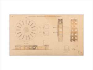 Locomotive engine house at Birmingham Curzon Street station