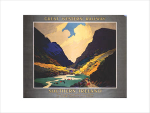 GWR poster. Southern Ireland by Warwick Goble