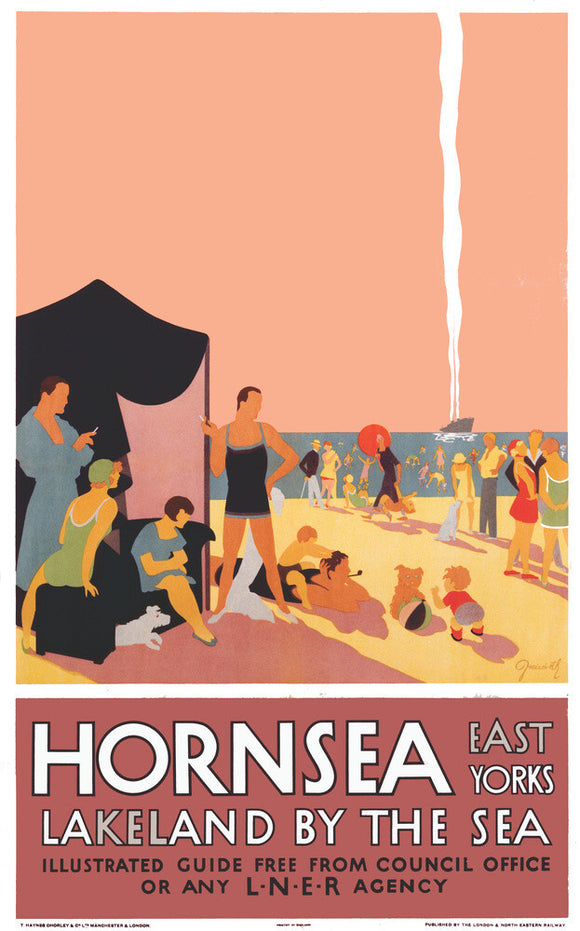 'Hornsea - Lakeland by the Sea', LNER poster, 1923-1947.