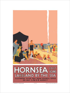 'Hornsea - Lakeland by the Sea', LNER poster, 1923-1947.