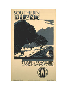 GWR poster. Southern Ireland