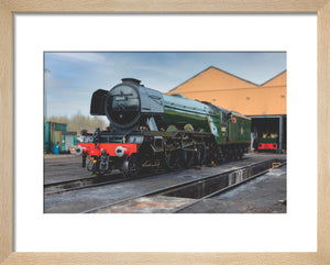 LNER 4-6-2 No. 60103 'Flying Scotsman' locomotive heading into overhaul.