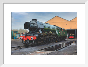 LNER 4-6-2 No. 60103 'Flying Scotsman' locomotive heading into overhaul.