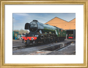 LNER 4-6-2 No. 60103 'Flying Scotsman' locomotive heading into overhaul.