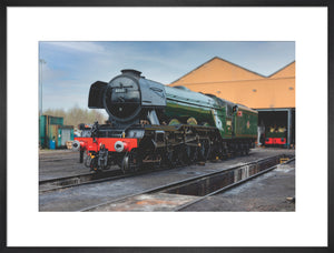 LNER 4-6-2 No. 60103 'Flying Scotsman' locomotive heading into overhaul.