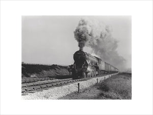 4472 Flying Scotsman numbered BR 60103 near Copley Hill Leeds in the late 1940's