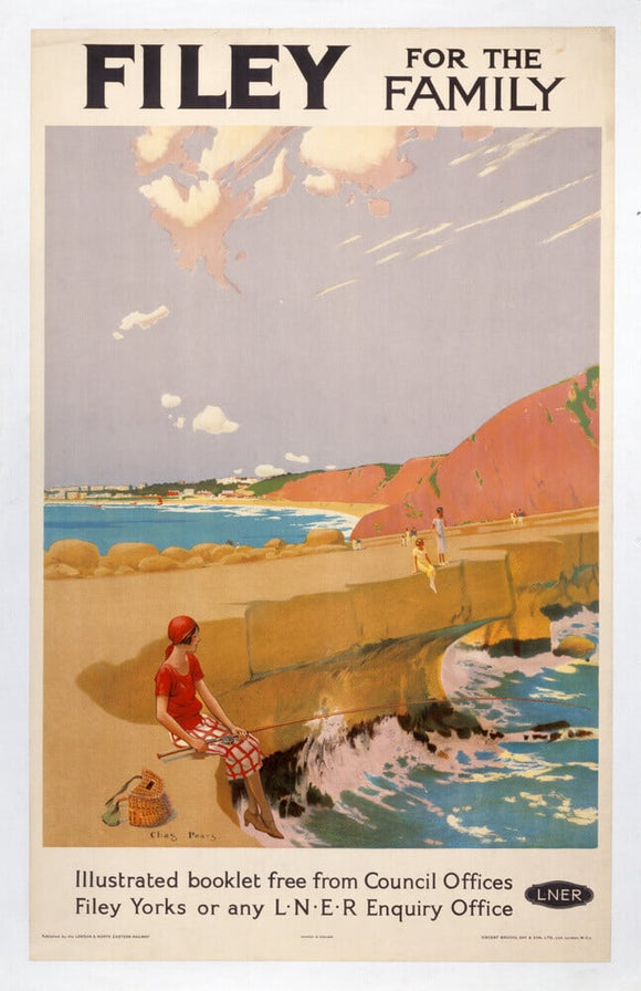 Filey for the Family', LNER poster, 1923-1947.