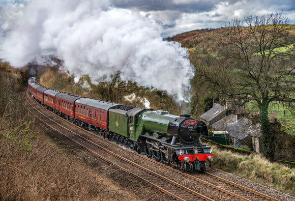 60103 locomotive at Stainforth 31st March 2017