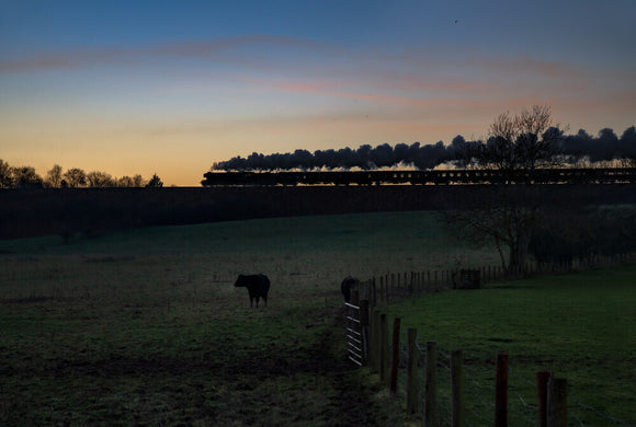 60103 locomotive at Ormside 18 th December 2021