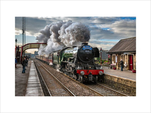 60103 Locomotive at  Settle 4th December 2019