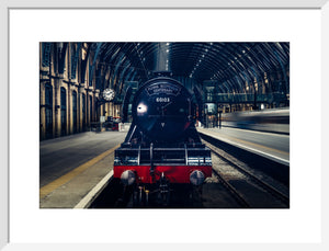 The iconic Flying Scotsman locomotive at the 170th Anniversary of the opening of Kings Cross Station in London, 14th October 2021
