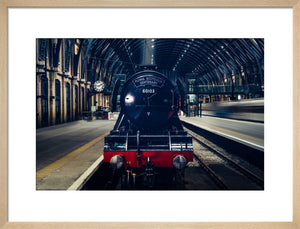 The iconic Flying Scotsman locomotive at the 170th Anniversary of the opening of Kings Cross Station in London, 14th October 2021