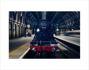 The iconic Flying Scotsman locomotive at the 170th Anniversary of the opening of Kings Cross Station in London, 14th October 2021