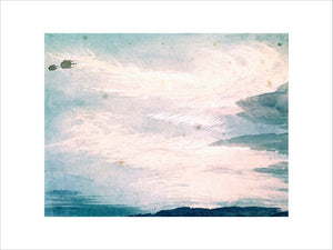 Cloud study by Luke Howard, c 1808-1811.