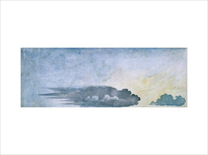 'Rain hitting the ground, anvil is spread out', c 1803.