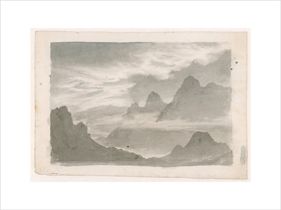 Cloud study by Luke Howard, c 1808-1811.