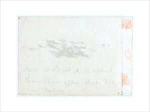 Cloud study by Luke Howard, c 1808-1811.
