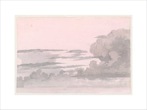 Part of a collection of 51 drawings with 1 engraving, studies of clouds c1803-1811, by the meteorologist Luke Howard FRS (1772-1864).