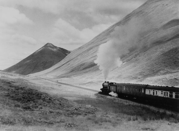 A K2 2-6-0 locomotive on the West Highland line.