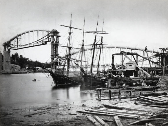 The Royal Albert Bridge, Saltash.