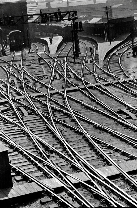 Lines of communication, railway lines at King's Cross