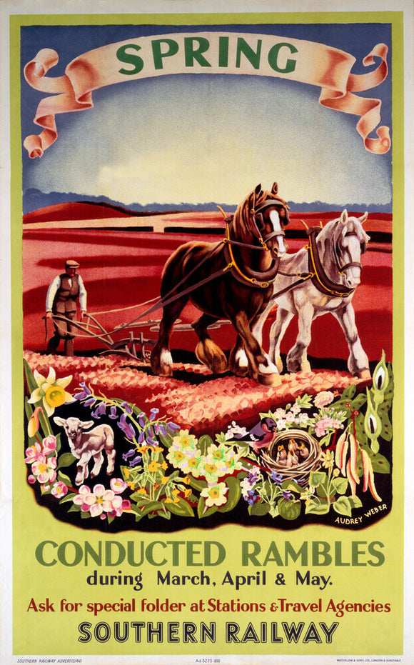 ‘Spring’, SR poster, 1936.
