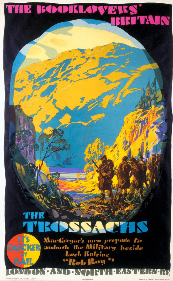 'The Booklovers' Britain: The Trossachs', LNER poster, 1927.