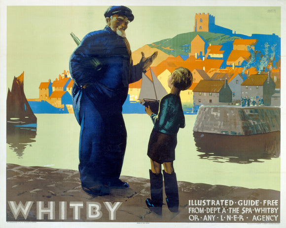 'Whitby', LNER poster, 1923.
