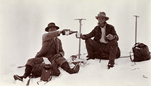 Two mountaineers, c 1910.