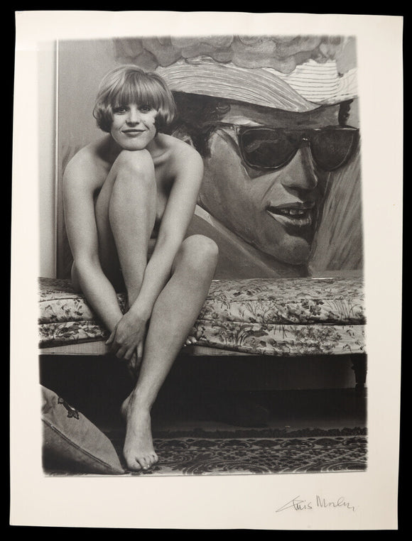 Photograph of Pauline Boty by Lewis Morley.