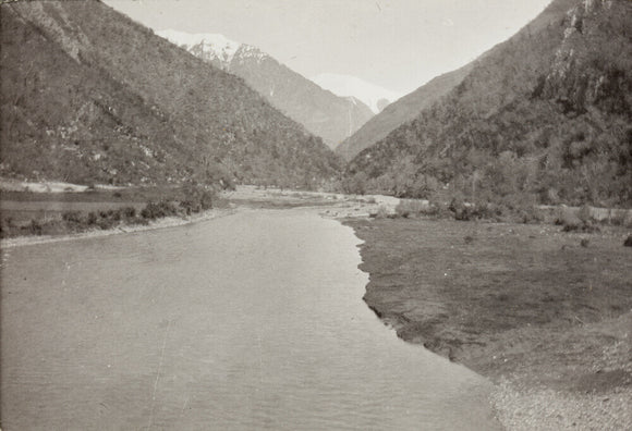 View from the Bridge over the Bzib, Looking Upstream