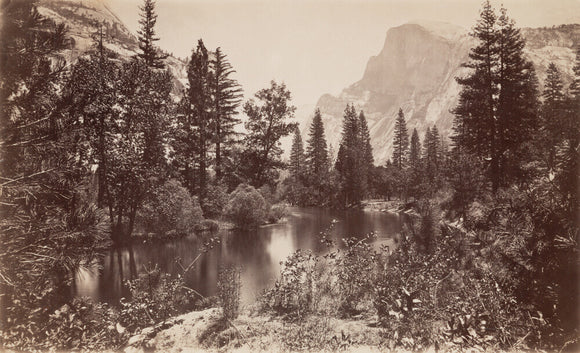 The Half Dome, Yosemite, California, USA, c 1850-1900.