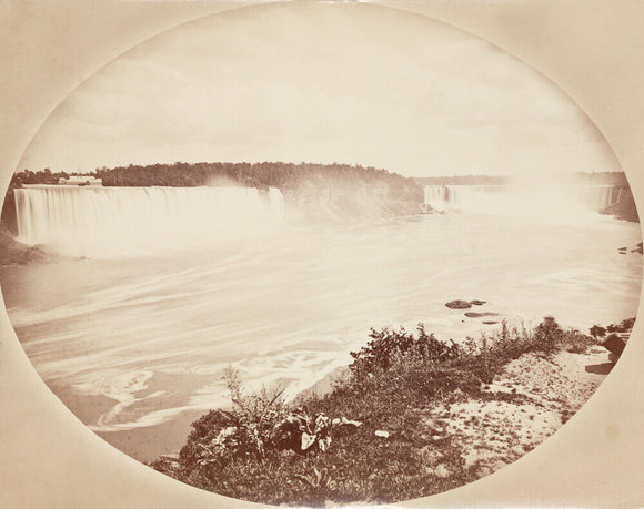 Niagara Falls from the Canadian side, c 1850-1900.