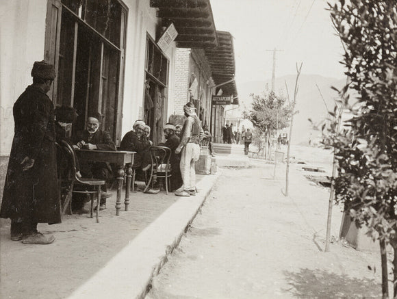 Black and white photograph entitled 'Near Gagri'